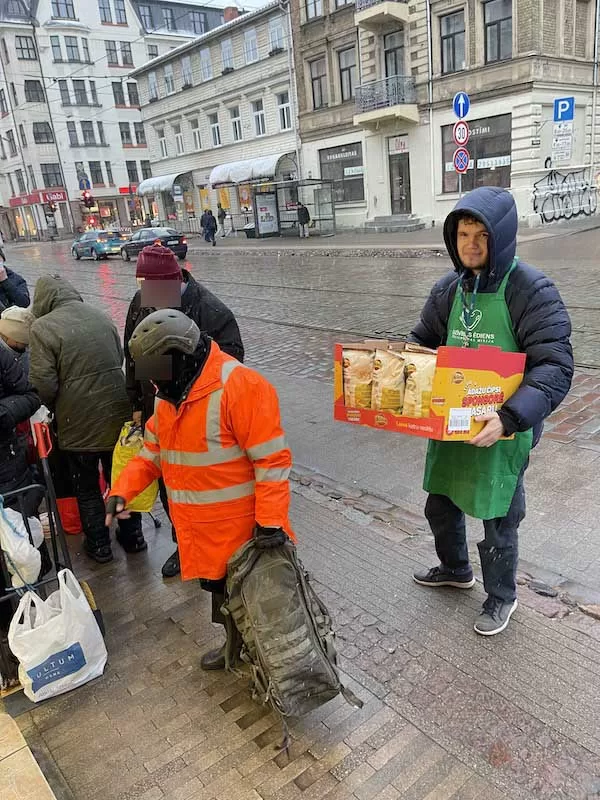 29. novembris 2021g. Ādažu Čipšu izdalīšana